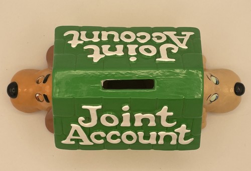 “Cuenta conjunta” Casa para perros Hucha Hucha Casa para perros Cachorros antropomórficos - Imagen 8 de 13