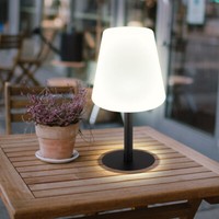 Solarlampe Tischleuchte AußEnlampe Led Rgb Gartenlampe Balkonleuchte H 30 Cm
