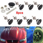 <!--F#f_0-->8PCS Car Bumper Hood Push Button Quick Release Pins Bonnet Cover Latch Lock Kits<!--F/-->