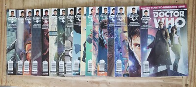 Doctor Who Tenth Doctor Adventures Year Two 1-17 2015 series Titan VG - FN