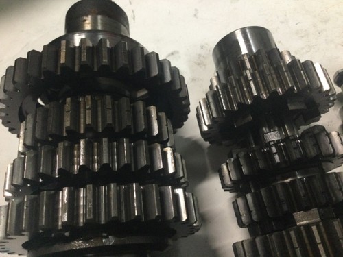 93-01 KAWASAKI NINJA ZX11 TRANSMISIÓN TRANSMISIÓN CAMBIOS TAMBOR HORQUILLAS ENTRADA EJE - Imagen 4 de 10