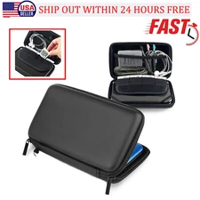 Black EVA Travel Carrying Case Protective Pouch For Nintend New 2DS XL 3DS LL