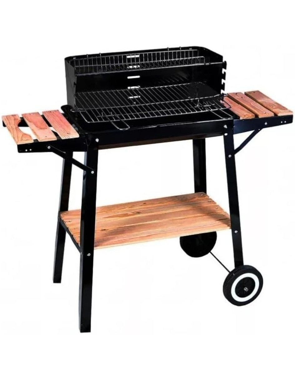 Barbecue Festa Plus A Carbone - Griglia In Acciaio Inox Per Feste All'Aperto - Foto 12