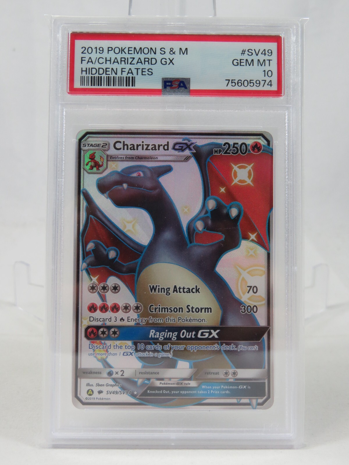 Charizard GX 2019 Hidden Fates #SV49/SV94 Holo (Full Art) Price Guide ...