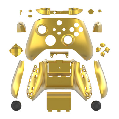 Electroplated Shell Replacement Kit for Xbox Series X and Series S Controller