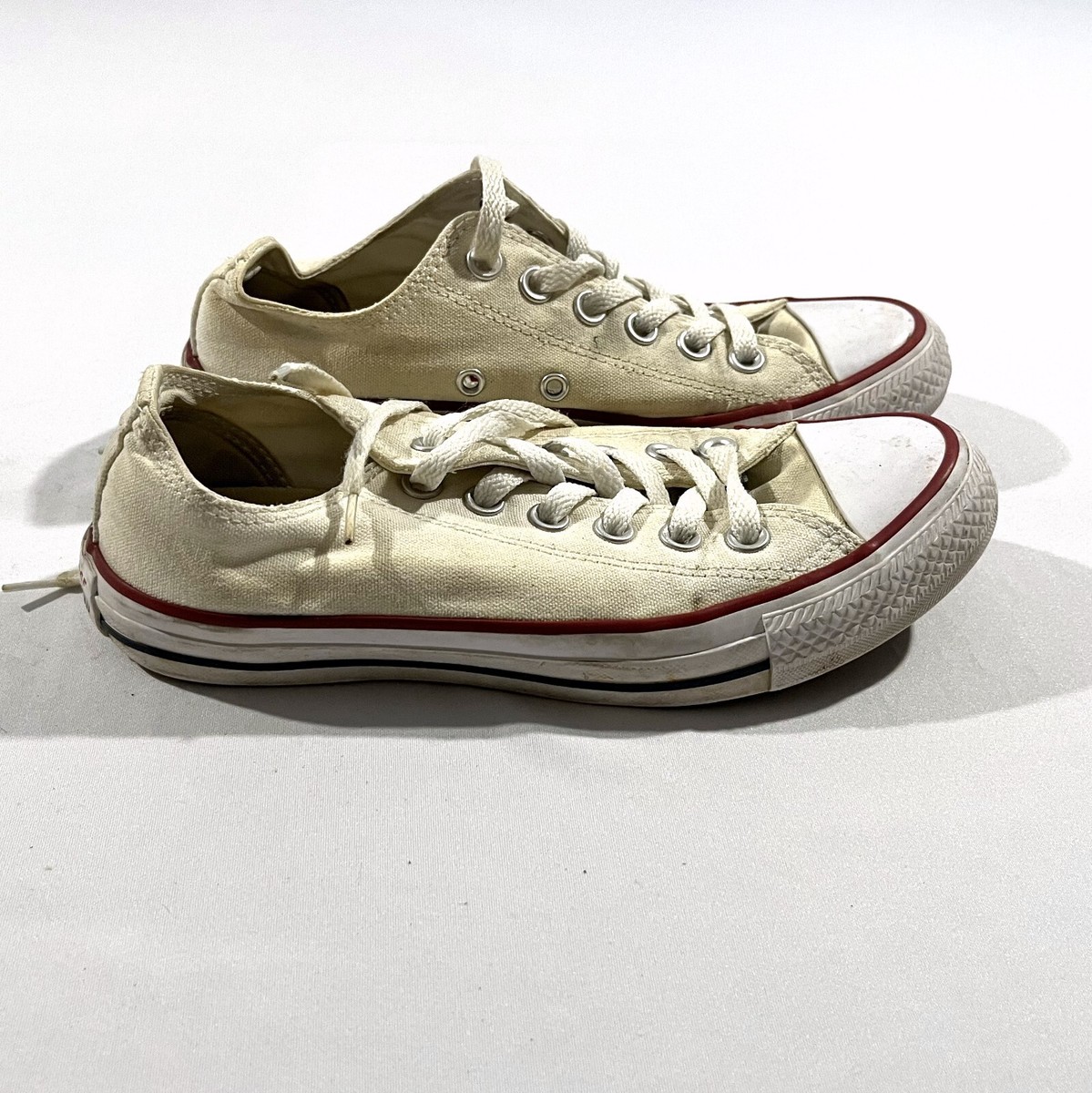 Converse Chuck Taylor All Star Sneaker W7652 Low Top Optical White Womens  US