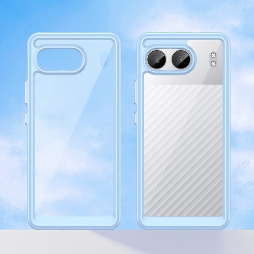 For OnePlus Nord 4, Luxury Shockproof Hybrid Clear Crystal Shell Cover Case - Zdjęcie 9 z 20