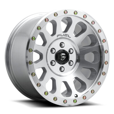 FUEL Vector D647 Rim 20X10 5X127 Offset -18 Polished (Quantity of 4)