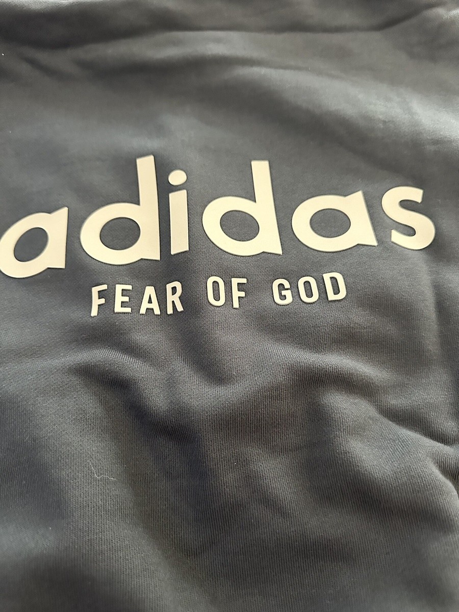 ADIDAS X Fear Of God Athletic Fleece Hoodie Men's Size XS ADIDAS X Fear Of God Athletic Fleece Hoodie Men's Size XS