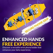 Universal Phone Grip Straps for Secure Handling  Reversible