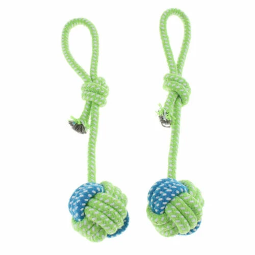 Giochi palle in corda per cani