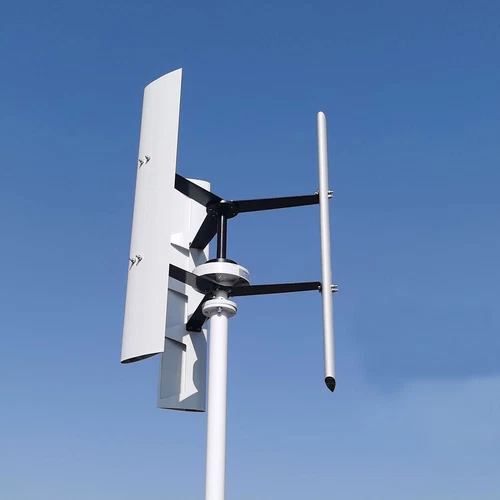 800W 12V 24V 48V Vertikale Windkraftanlage Windturbine Windrad MPPT Laderegler - Bild 7 von 18
