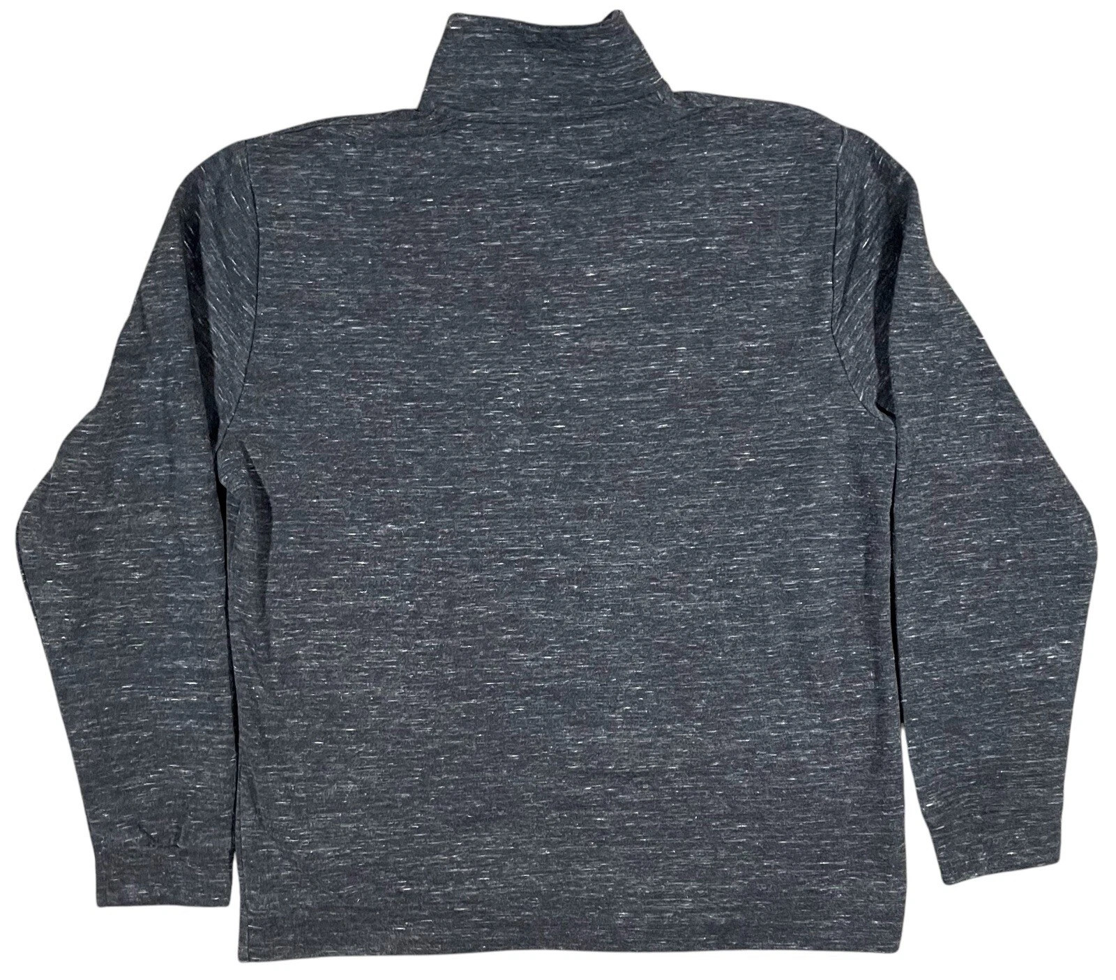 VETEMENTS Pullover Stylus finto collo QTR zip manica lunga sprint felpe taglia large