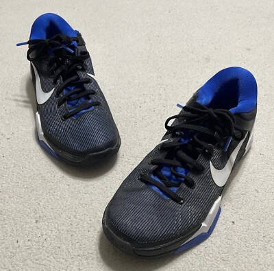 Nike Zoom Kobe 7 Sneakers Mens 7.5 Duke Blue Basketball Shoes 488371-400