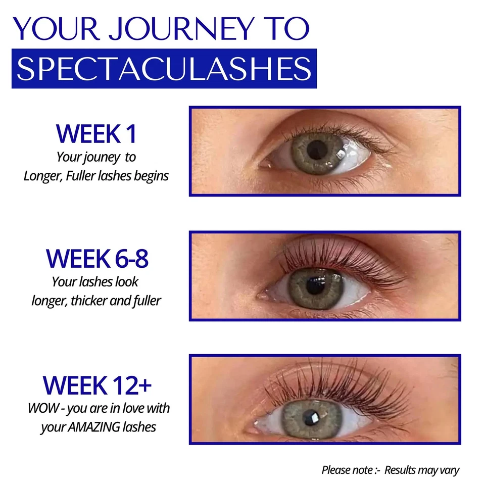 SPECTACULASH ADVANCED PEPTIDE LASH SERUM Eyelash Growth Serum 6 MONTH SUPPLY 8ml - Image 4 of 4