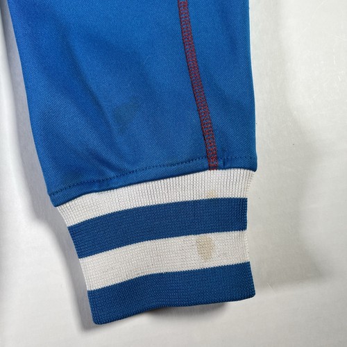 Mexico Cruz Azul Umbro Size Small Zipper Blue Jacket Stain On Left Sleeve - Picture 4 of 11