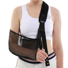 Mesh Arm Shoulder Sling - Medical Immobilizer for One Size, updated version 2