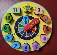Melissa and Doug Shape Sorting Clock