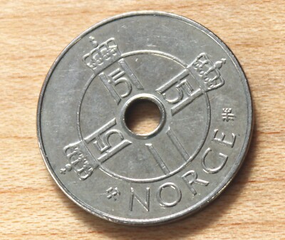 ひときっき Crown フェルン① 1997 Norway 1 Krone Harald V | eBay