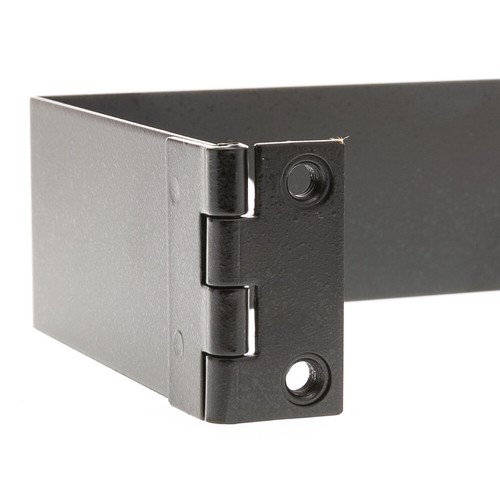 Shielded 24-port Cat6a Patch Panel, 10Gbit, 110 Type, comes with 1U Wall Bracket - Picture 4 of 6