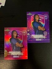 Amirah Ali red target promising prospects rookie card RC purple /500 SP Wave