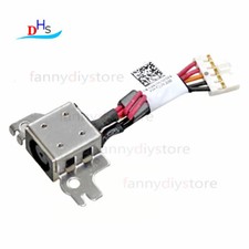 0XNJ46 For Dell Chromebook 11 3180 3189 DC Power Jack Port Socket w/Cable