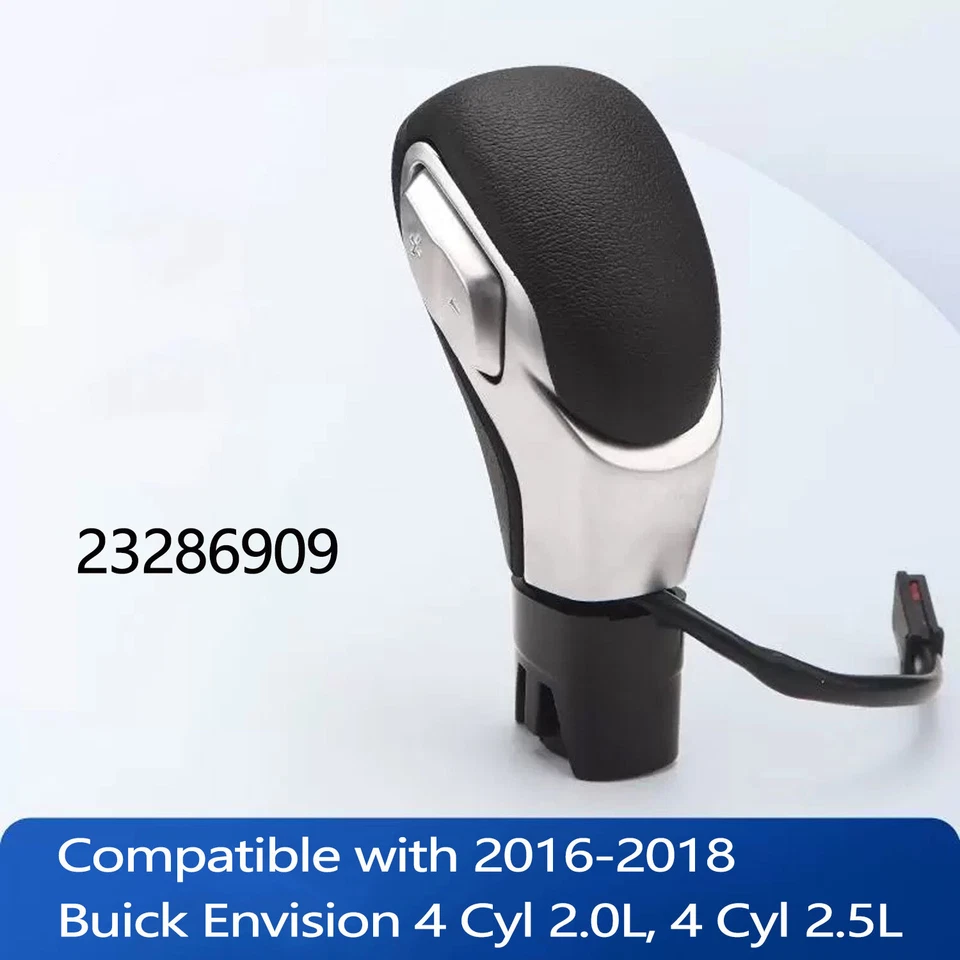 Gear Shift Lever Knob 23286909 for 2016-2018 Buick Envision 4 Cyl 2.0L 2.5L: - Image 3 of 4