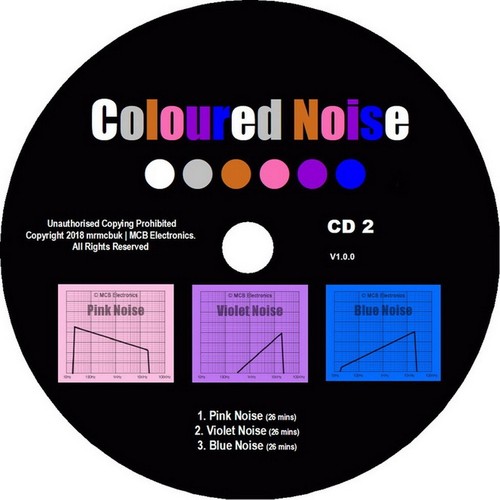 Audio Equipment Set-Up | Audio Rattles & Vibrations | Coloured Noise - 4 CD Pack - Picture 9 of 9