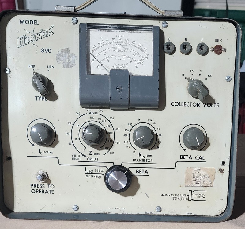Hickok Circuit Tester Model 890
