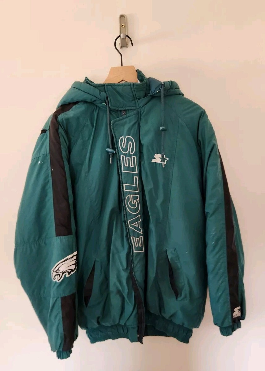VINTAGE 1990s “PHILADELPHIA EAGLES” PRO LINE STARTER JACKET VINTAGE 1990s “PHILADELPHIA EAGLES” PRO LINE STARTER JACKET