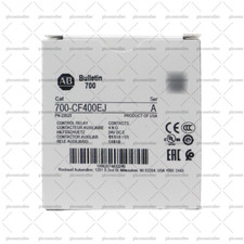 New Allen Bradley 700-CF400EJ MCS-CF Industrial Control Relay 4 N.O.