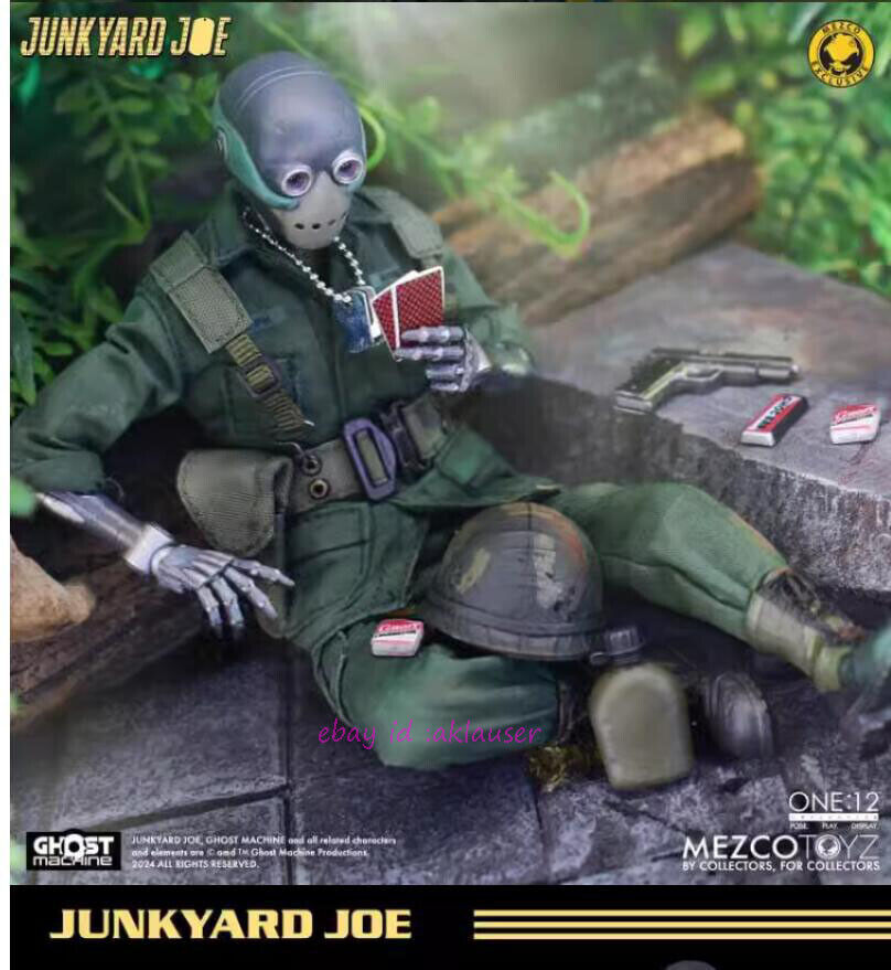 Mezco Toyz 1/12 Junkyard Joe Exclusive Edition Action Figure Mezco Toyz 1/12 Junkyard Joe Exclusive Edition Action Figure