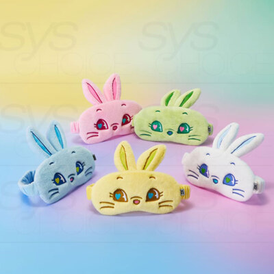 NewJeans x LINE FRIENDS TOKKI Plush Sleep Mask + Tracking Number