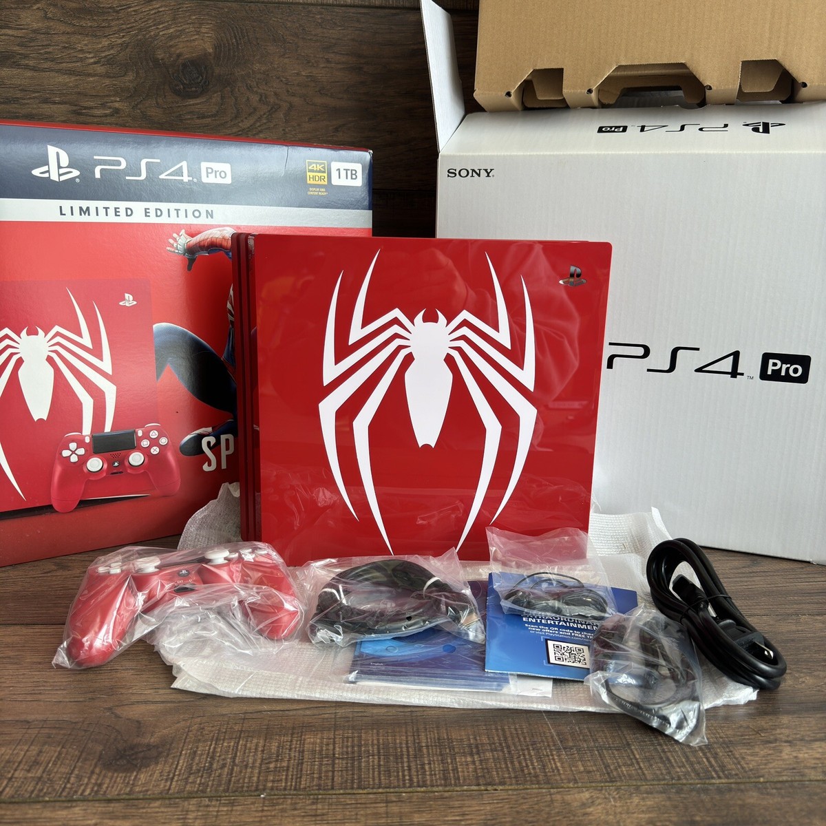 Sony PlayStation 4 Pro Limited Collector Edition Marvel Spider Man 