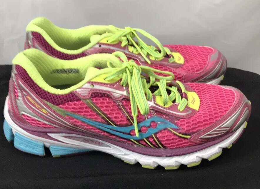 Saucony 10156-4 Progrid Ride 5 Hydramax Yellow Running Training Women's U.S. 7.5
