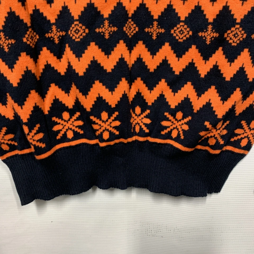 Mujeres NFL Chicago Bears Feo Suéter Vacaciones Cuello en V Pequeño Navidad Manga Larga Foto 4 de 4