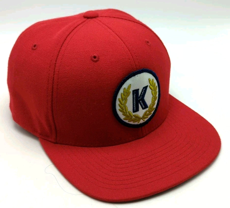 KNOCKAROUND Brand hat red adjustable snapback cap… - image 1