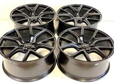 22x10 Jeep Grand Cherokee Trackhawk Satin Black Wheels Rims Tires Srt 5x127 Srt8