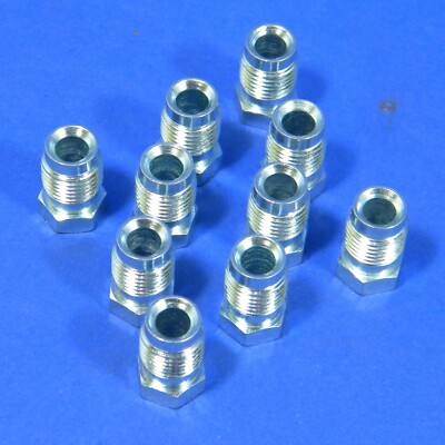 10 Überwurfschraube Bremsleitungsverschraubung M10x1 Bördel E 4,75 mm Bremsrohr