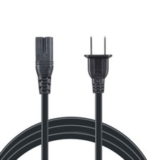 6ft AC Power Cord Cable for Sony ZSS41P ZSS41P CFDS350SIL CFD-S350 CD Boombox