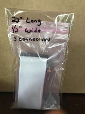 IDE Cables 22  Long 1/2  Wide 3 Connectors