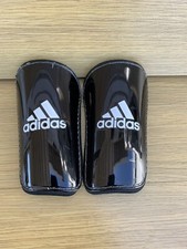 Adidas Shin Guards Adi Black Protector Soccer Lite Slip 3 Stripe Futbol C4