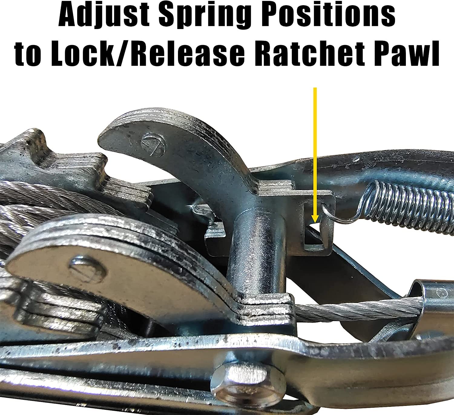 BIG RED 2 Ton Torin ComeAlong Double Gear Hand Cable Puller w ith 2