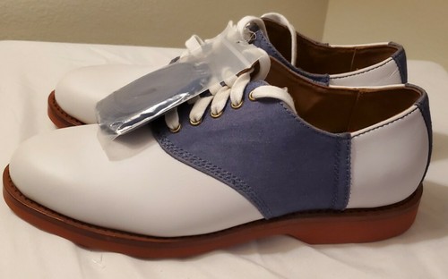 Orval Oxford White Denim Size 7D | eBay