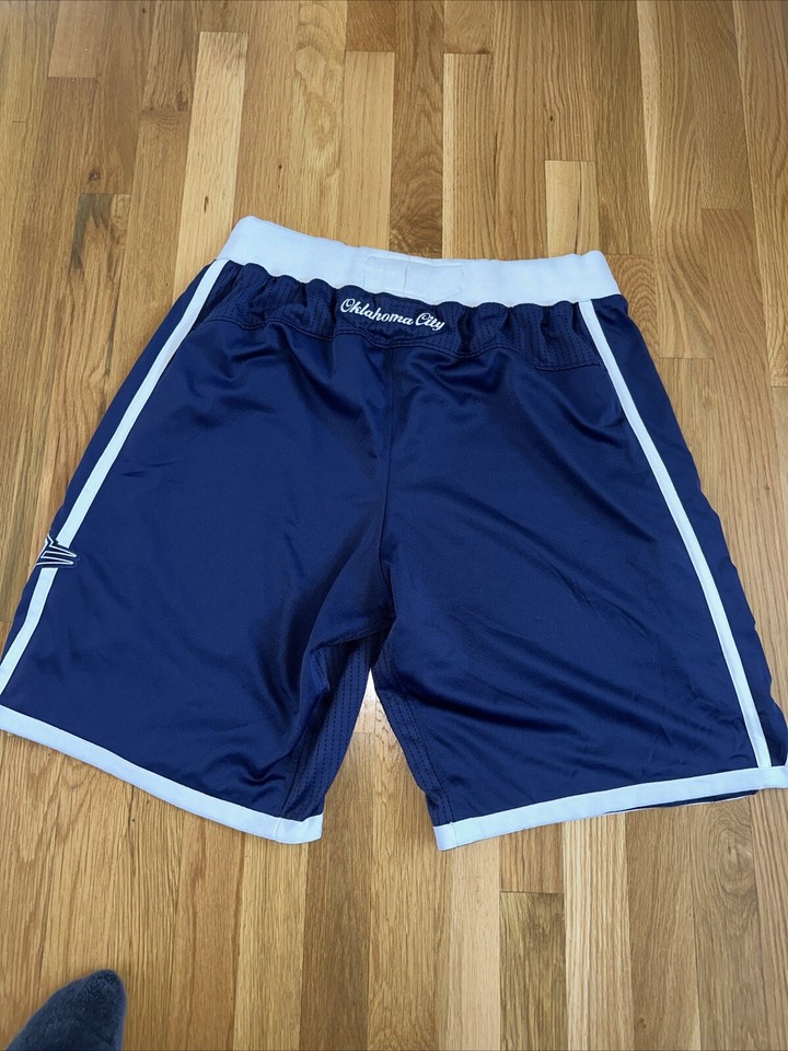 Oklahoma City Thunder Adidas Swingman Basketball Shorts Mens XL