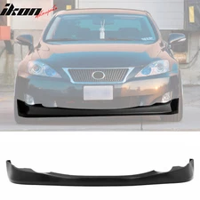 Fits 09-10 Lexus IS250 IS350 Sedan V Style Front Bumper Lip Spoiler PU Splitter