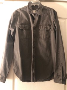 gap military shirt jacket