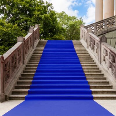 Passatoia Bianca Per Matrimonio 1x15 Metri - Tappeto Nuziale Per Cerimonie In Chiesa O Eventi - Foto 5