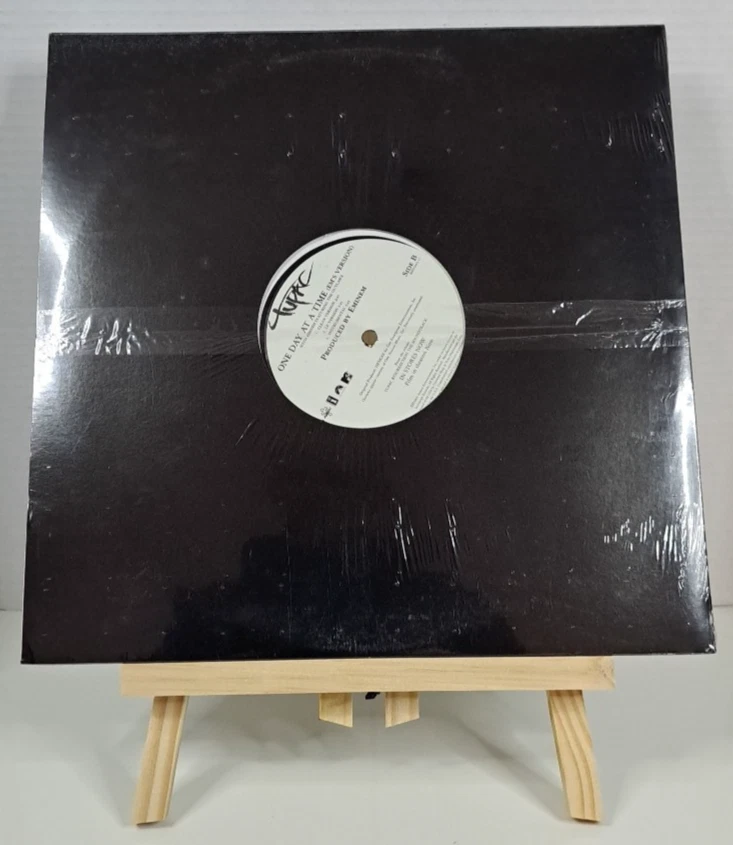 Tupac "One Day At A Time" Produced By Eminem 12 Inch Vinyl Single 2003 - Image 2 of 4