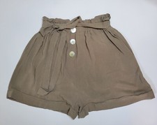 Allie Rose paperbag waist tie shorts